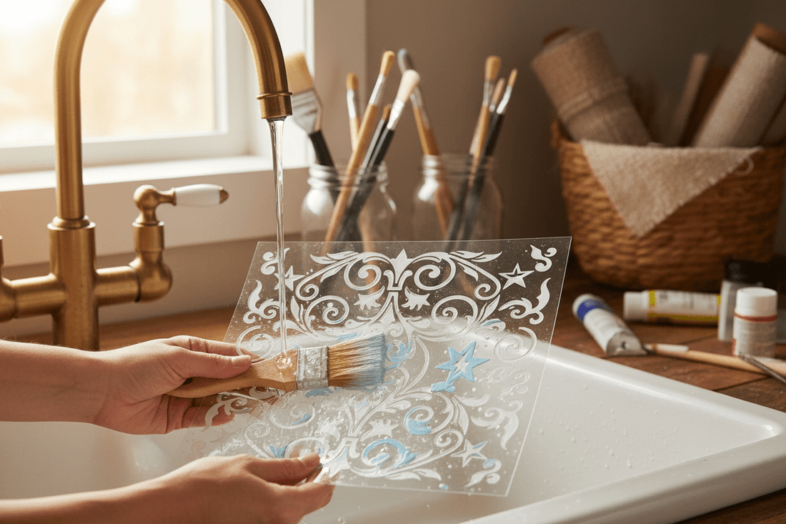 How to Clean Reusable 10 Mil Mylar Stencils