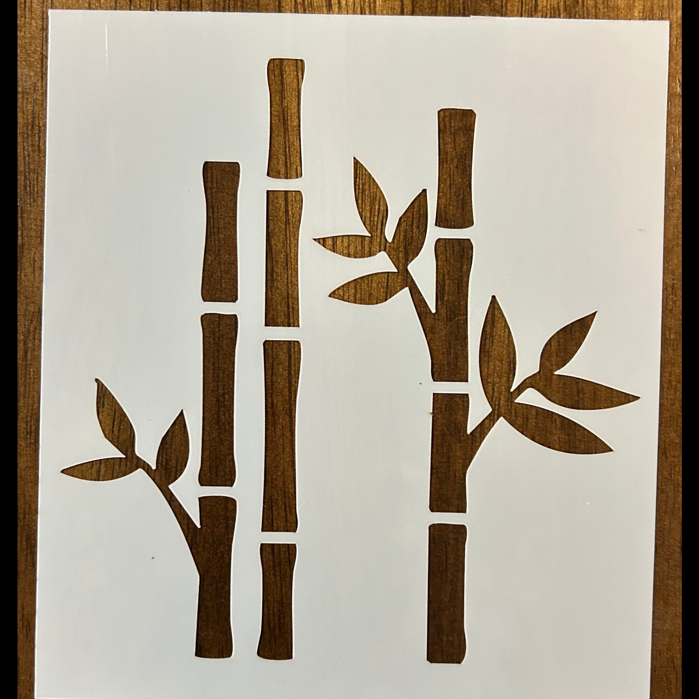 Bamboo Stalks stencil