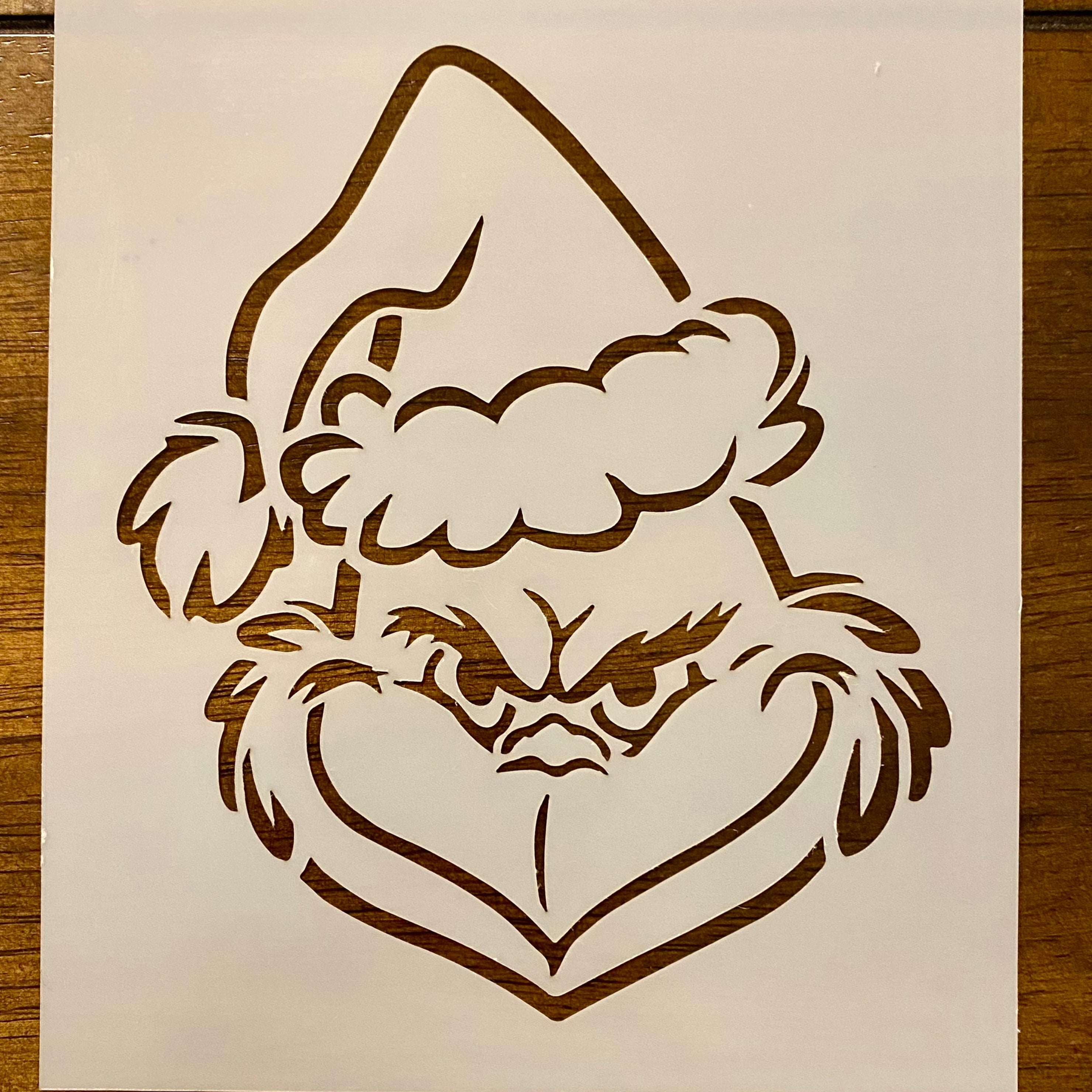 Grinch stencil 