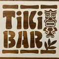Tiki bar stencl