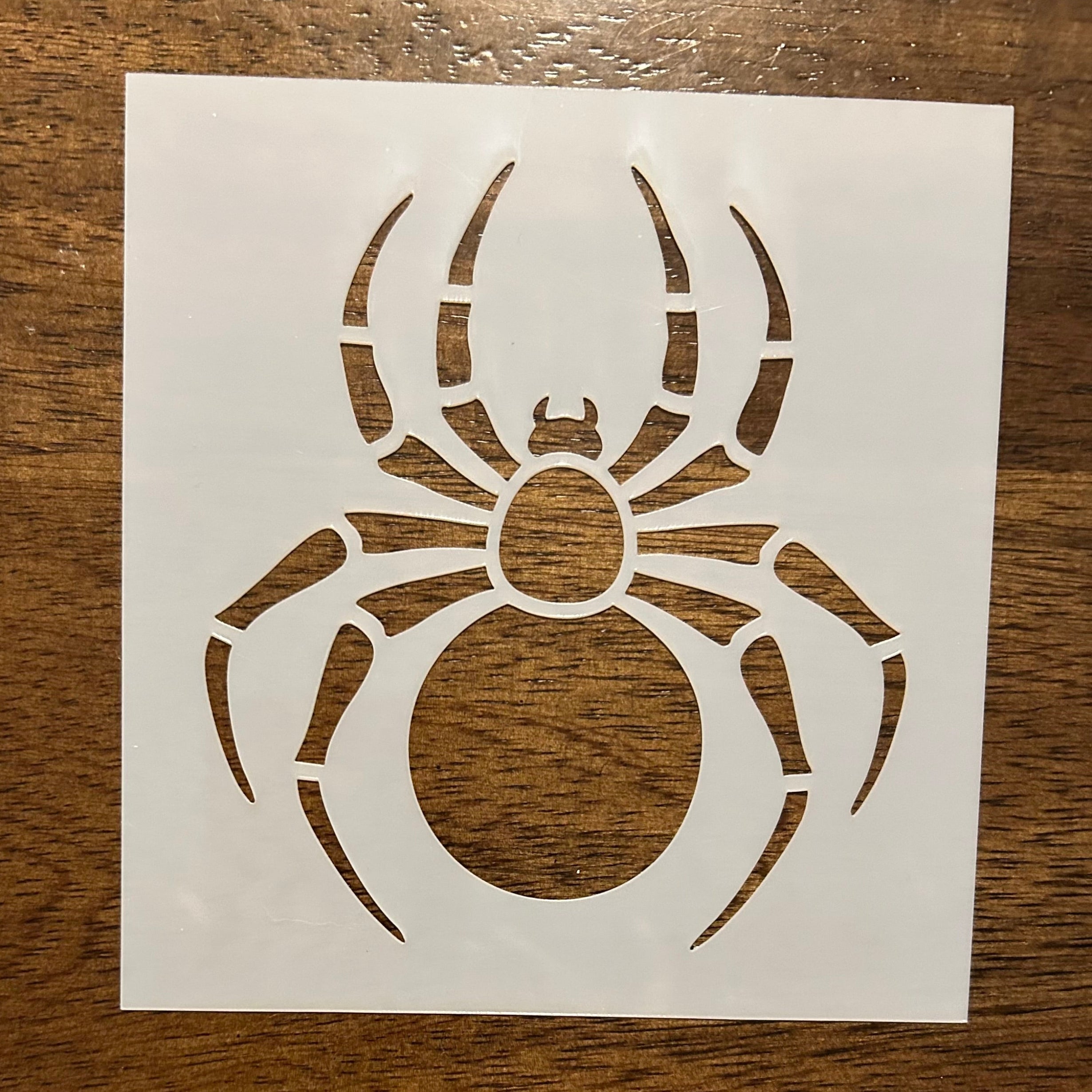 Spider reusable stencil 