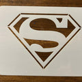 Superhero Myar Stencil