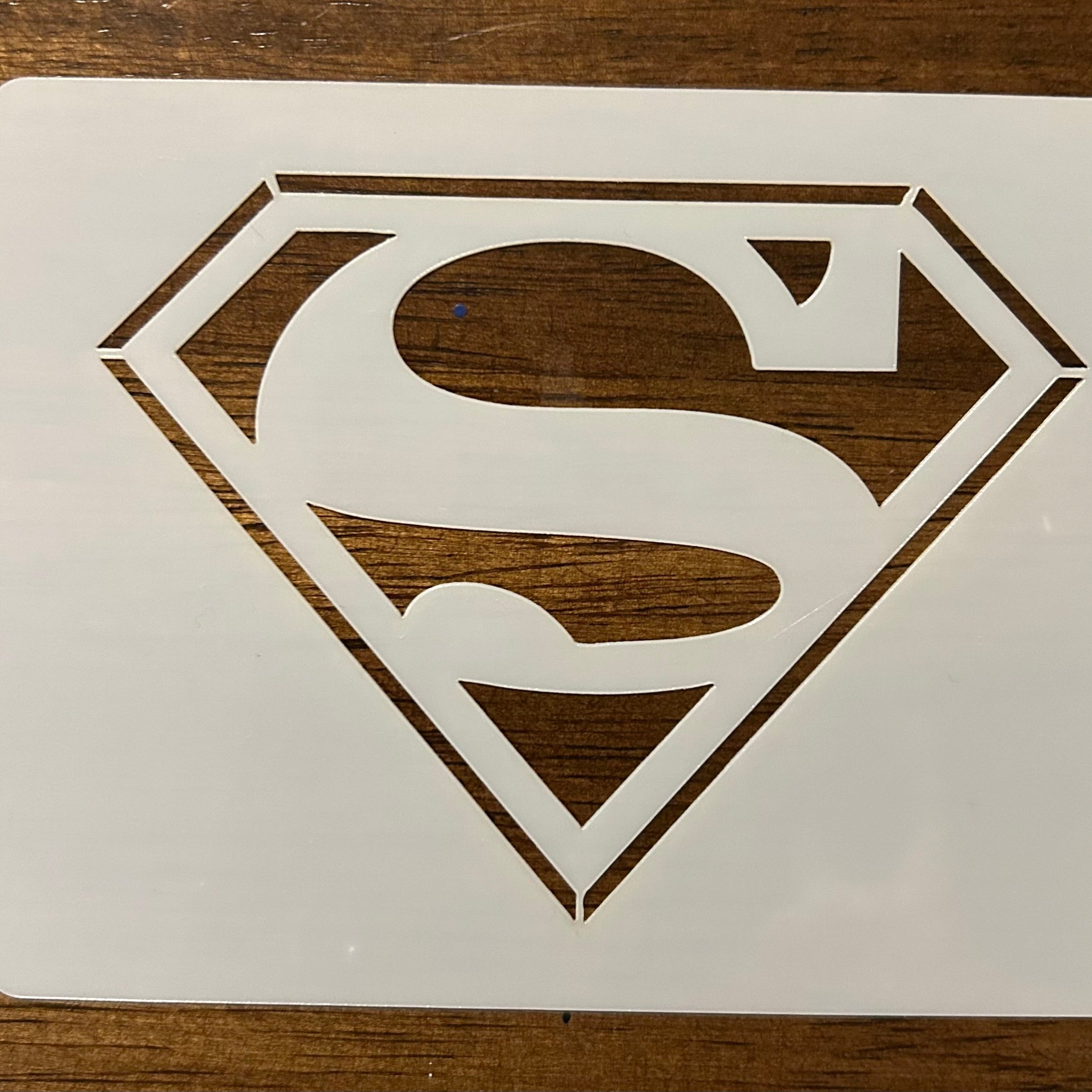 Superhero Myar Stencil