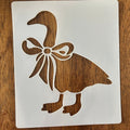 Porch Goose Reusable 10 Mil Mylar Stencil | Laser Cut Template | DIY Crafts