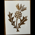 Thistle Flower Reusable 10 MIL Laser Cut Mylar Stencil Painting Art Supplies