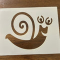 Snail Reusable 10 MIL Laser Cut Mylar Stencil Painting Art Supplies DIY Craft
