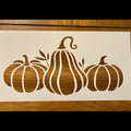 Pumpkins reusable stencil