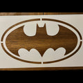 batman logo stencil