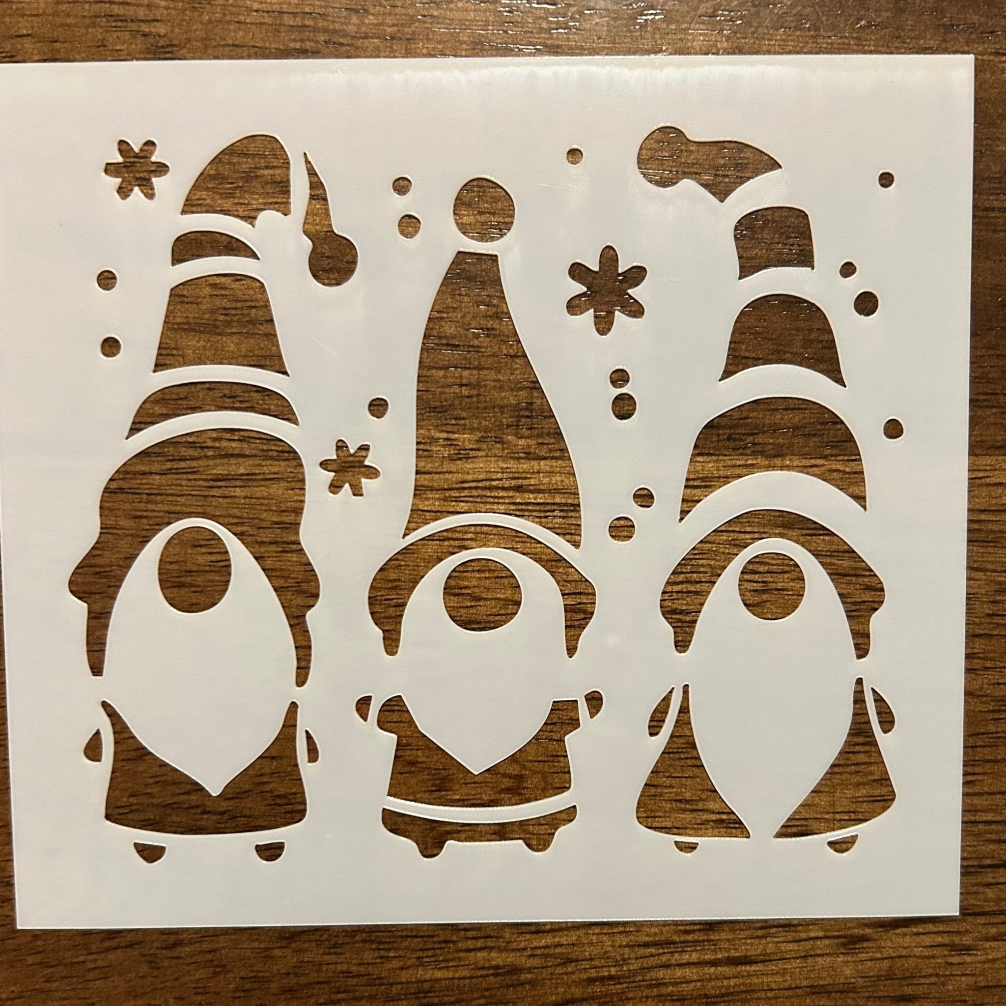 Fall Gnomes Reusable Mylar Stencil – 10 MIL Laser Cut