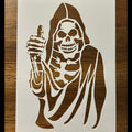 grim reaper stencil