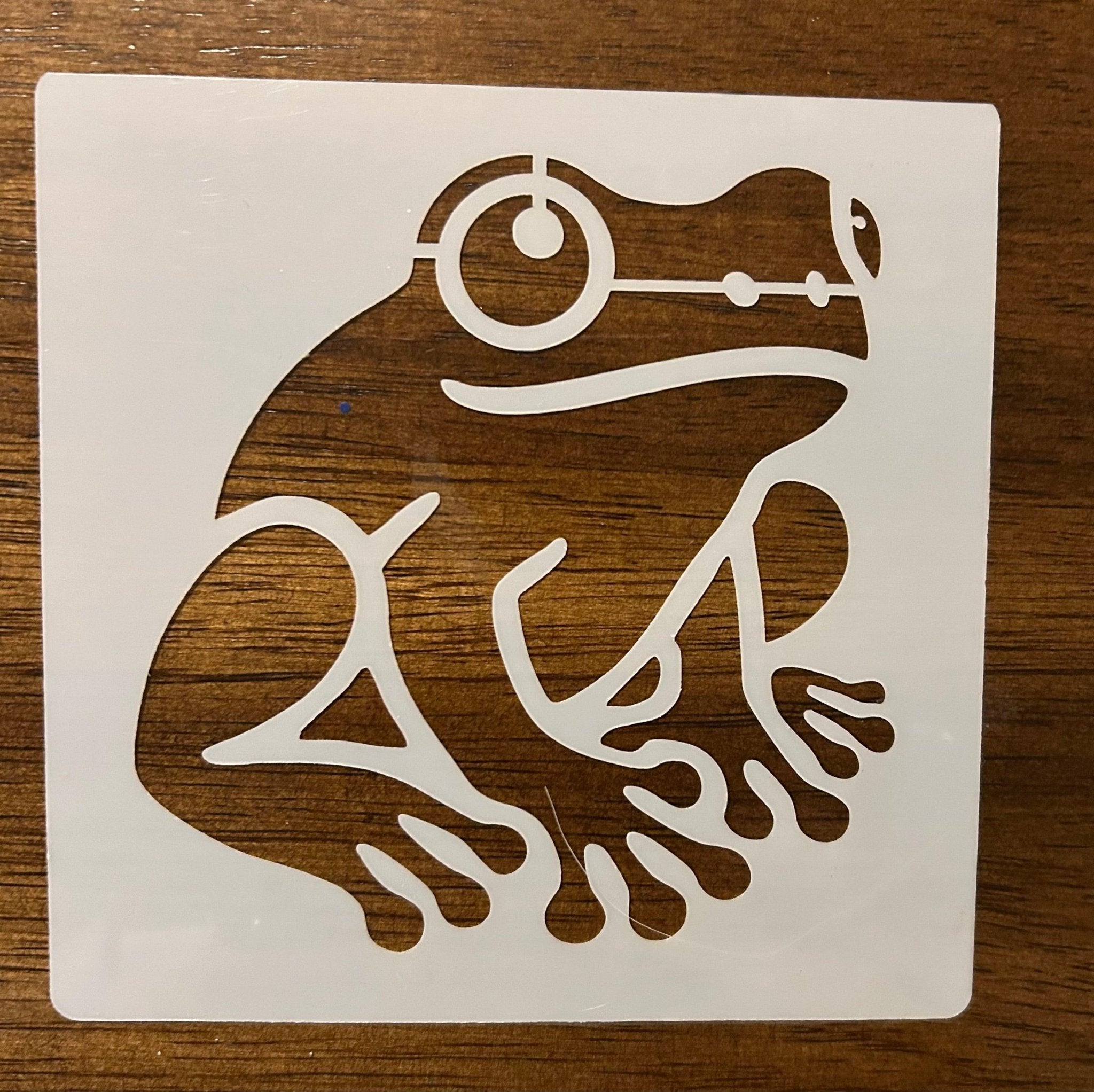Toad Frog Reusable 10 MIL Laser Cut Mylar Stencil Painting Arts Crafts