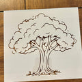 Tree stencil 