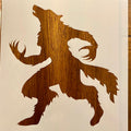 werewolf stencil