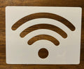 Wifi symbol reusable Mylar stencil


