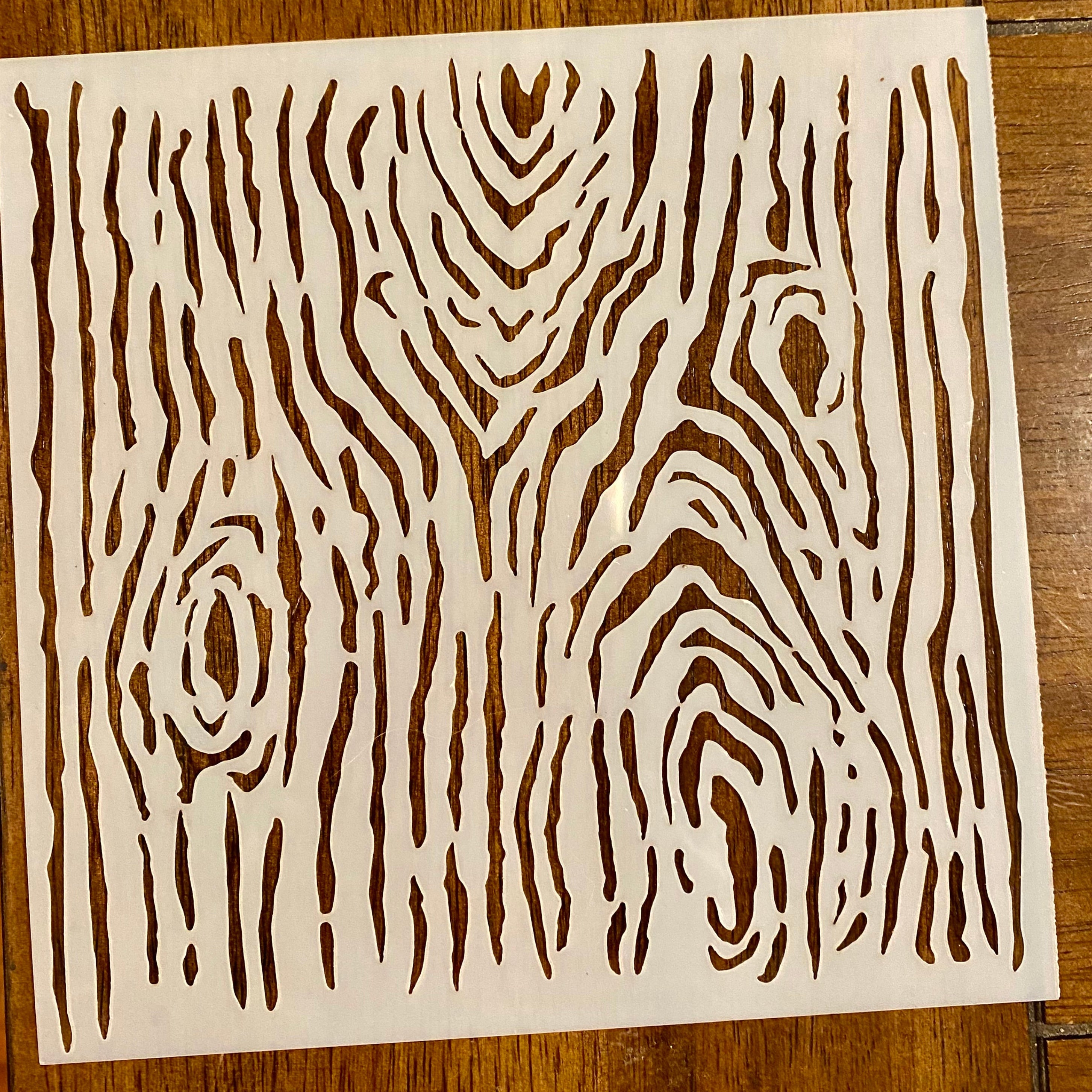 wood texture stencil
